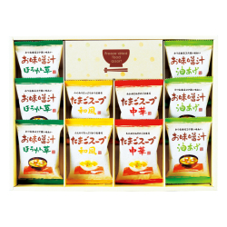 フリーズドライ「お味噌汁・スープ詰合せ」　No.25