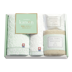今治かのん　タオルと環境にやさしい石けんセット　No.20