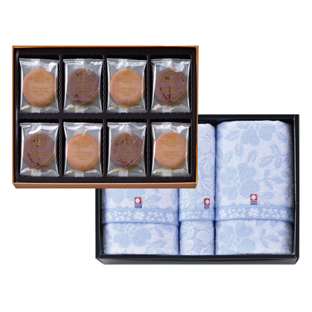 Dr.コパ　壁掛け5枚セット 送料無料】 コンビネーションギフト ゴディバ ラングドシャクッキー