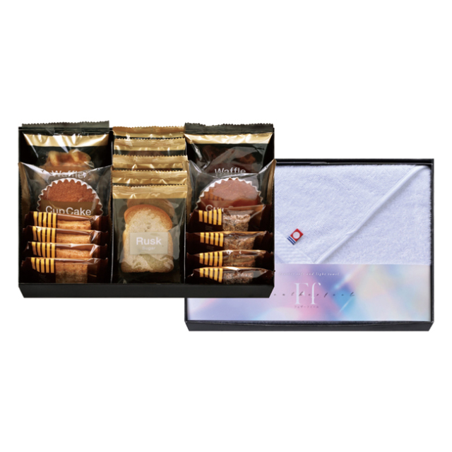 コンビネーションギフト ベイクドスイーツセレクション＆今治タオル