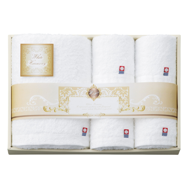 ホワイトハーモニー タオルセット No.70 40％OFF｜香典返し.JP