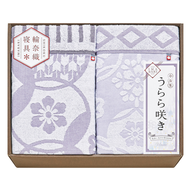 送料無料】 今治 うらら咲き タオルケット2枚セット No.180｜香典返し.JP
