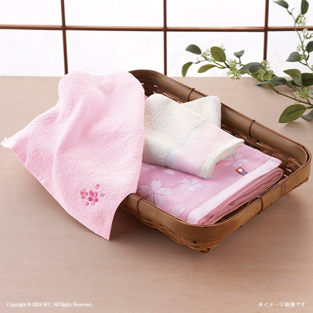 今治×泉州桜づくし ハンド・フェイスタオルセット No.15 割引き商品  
