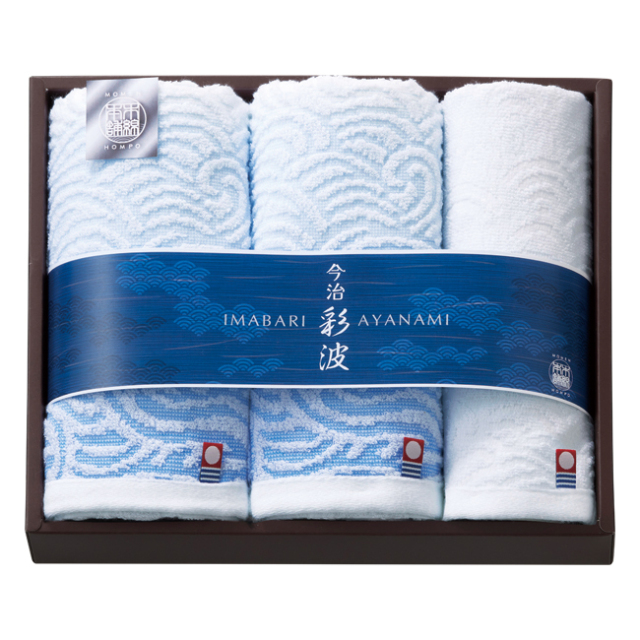 送料無料】 今治彩波タオル-木綿本舗- タオルセット No.25｜香典返し.JP