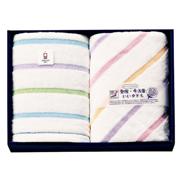 送料無料】 いいタオル・ふっくらふわふわ バスタオル2P No.100