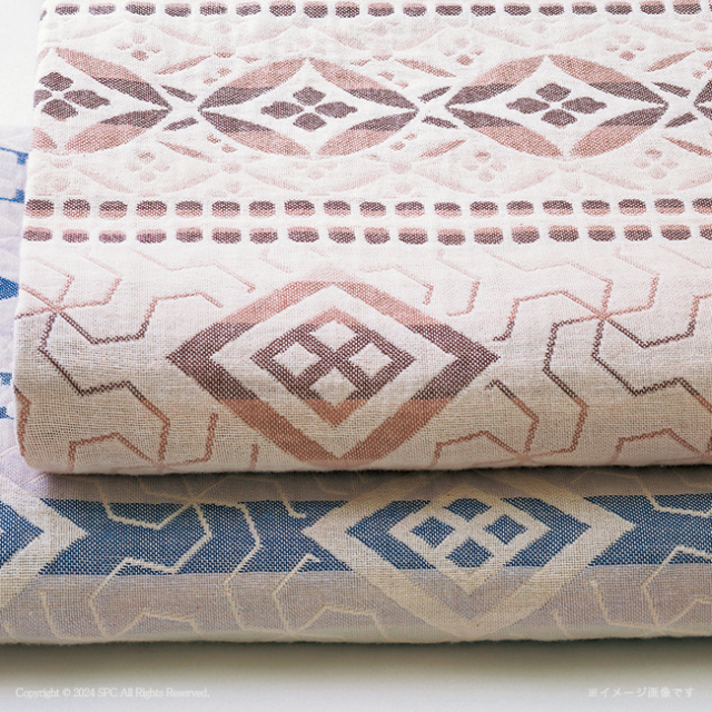 送料無料】 極選魔法の糸×オーガニック プレミアム三重織ガーゼ毛布2P