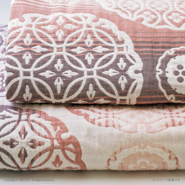 送料無料】 極選魔法の糸×オーガニック プレミアム五重織ガーゼ毛布2P