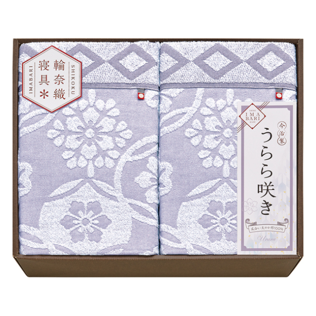 送料無料】 今治 うらら咲き タオルケット2P No.150｜香典返し.JP