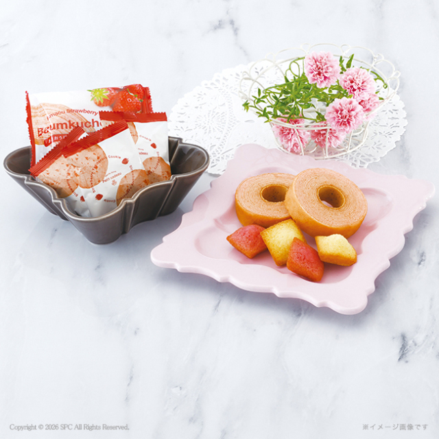 送料無料】 あまおう苺バウムクーヘン＆プチフィナンシェ ギフト