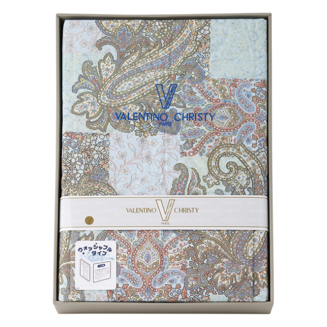未使用【羽毛肌掛け布団】ANTONIO VALENTINO 日本製 ギフト品 送料無料】 ヴァレンティノ・クリスティー ウォッシャブル羽毛肌
