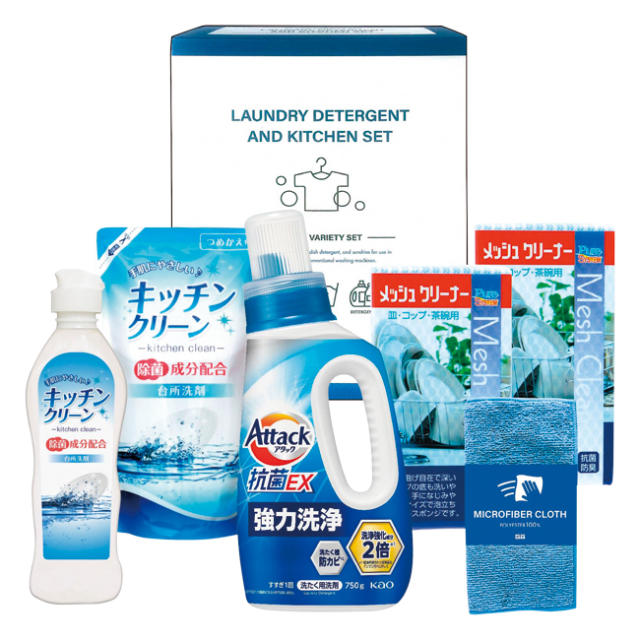 送料無料】 花王アタック抗菌EX 洗剤バラエティセット No.30｜香典返し.JP