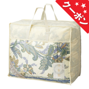 羽毛85％入り　日本製羽毛布団　No.500　（ブルー）｜送料無料 【割引きクーポン対象】