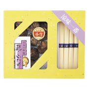 乾物家　国産椎茸と手延そうめん御詰合せ　No.15
