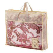 日本製　羽毛肌掛けふとん　No.250 （ピンク）