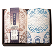 極選魔法の糸×オーガニック　プレミアム五重織ガーゼ毛布2P　No.300