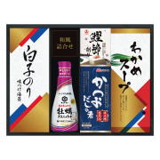 キッコーマンしょうゆ＆白子のり食卓詰合せ　No.25