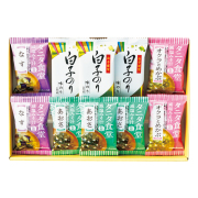 タニタ食堂監修減塩みそ汁・白子のり詰合せ　No.25