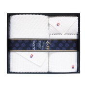 日本名産地 プレミアムホワイト?U タオルセット　No.50