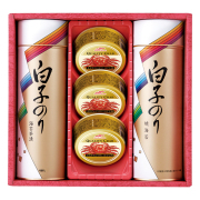 白子のり　のりとカニ缶詰合せ　No.40