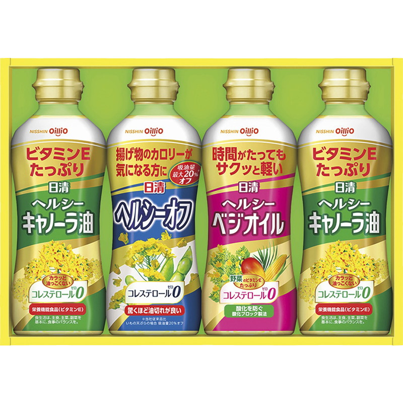 【一括お届け】日清オイリオヘルシーオイルギフト B1066-519