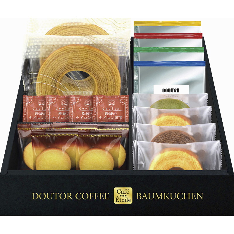 【送料無料】Cafe Etoileドトールコーヒー＆バウムクーヘンセット B1094-599