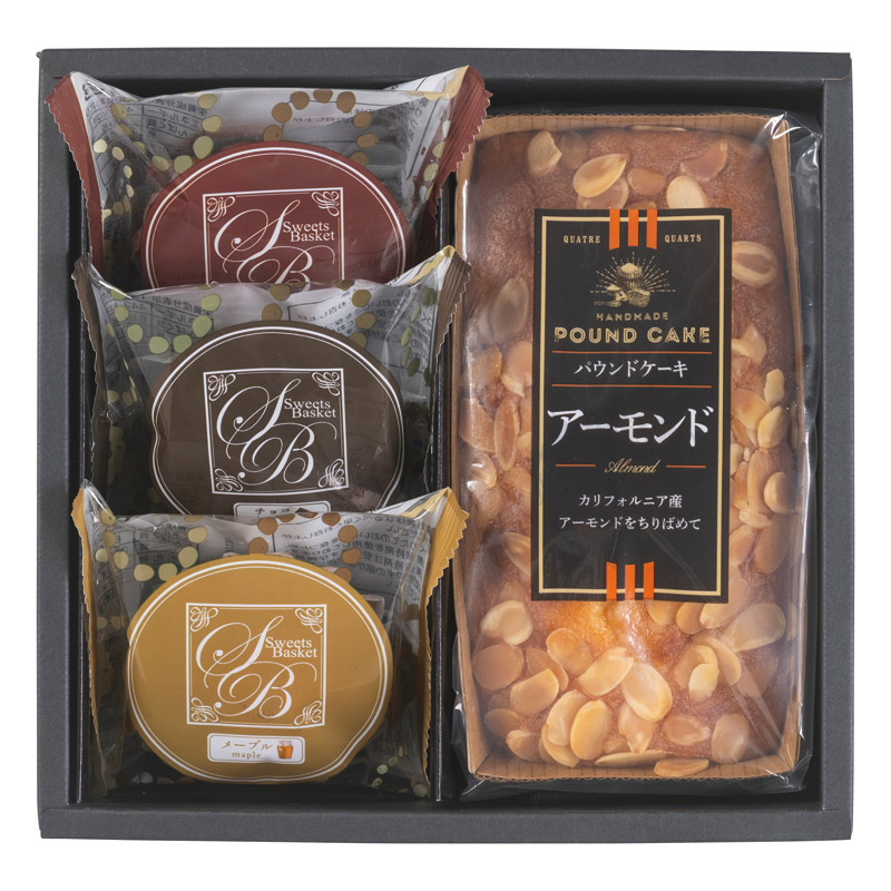 【一括お届け】スイートバスケットケーキ 焼き菓子詰合せ B2043-017