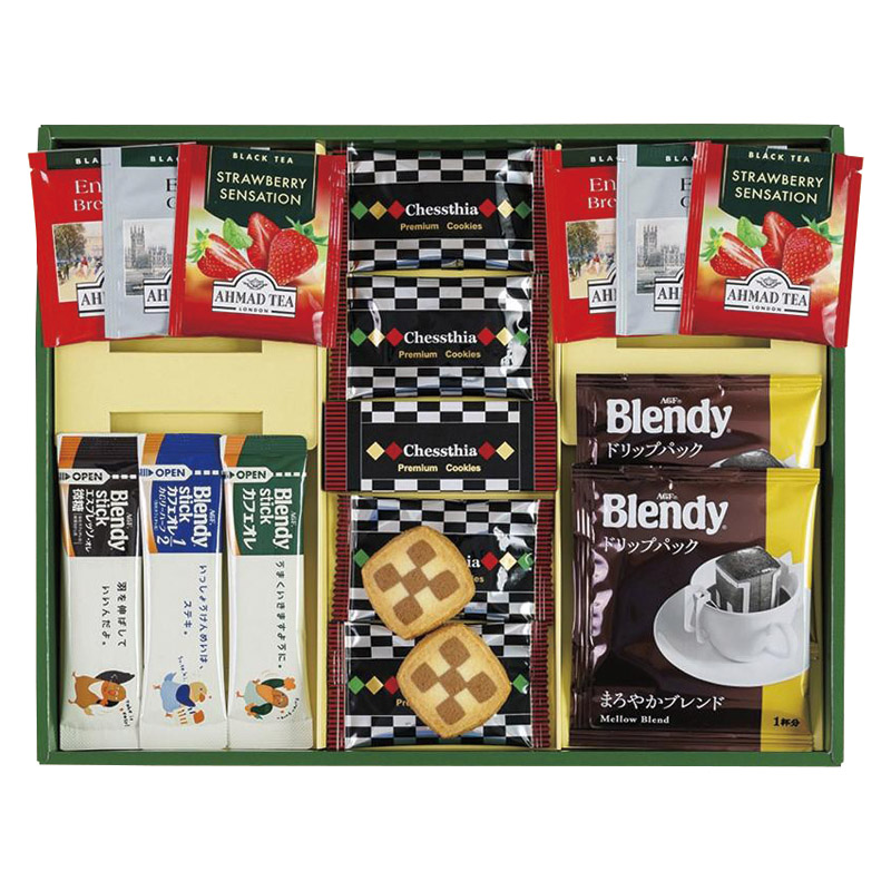 【一括お届け】ブレイクタイム クッキー＆コーヒー＆紅茶 B2043-120