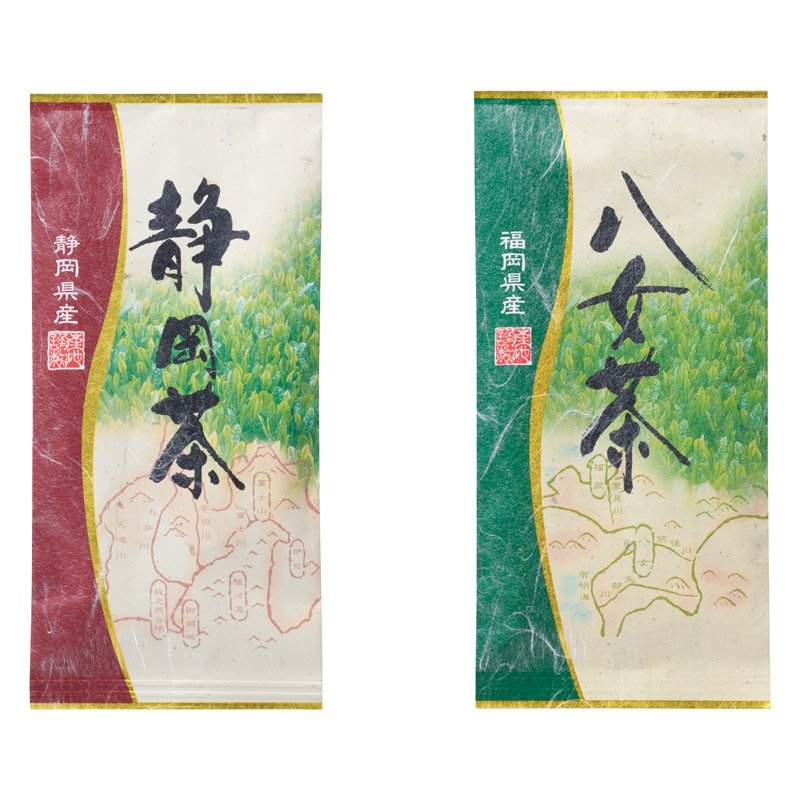 【一括お届け】袋布向春園本店日本銘茶二都巡り「萌」-Moe- B2045-046