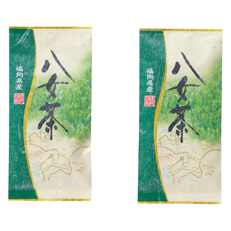 【一括お届け】袋布向春園本店八女茶詰合せ B2045-050