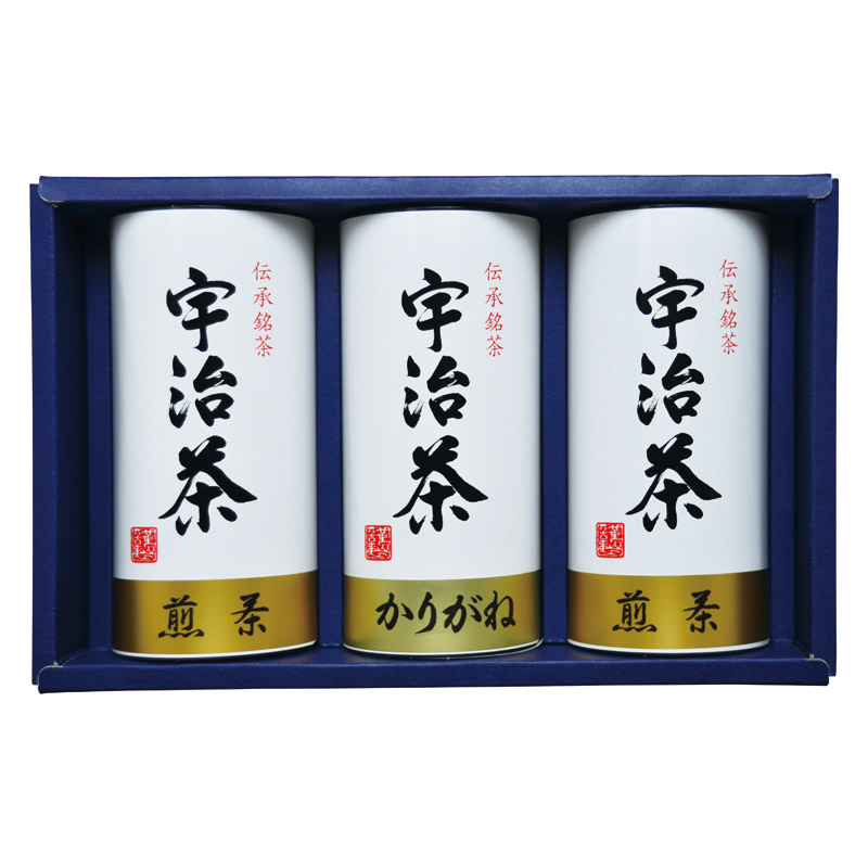 【送料無料】宇治茶詰合せ（伝承銘茶） B2096-087