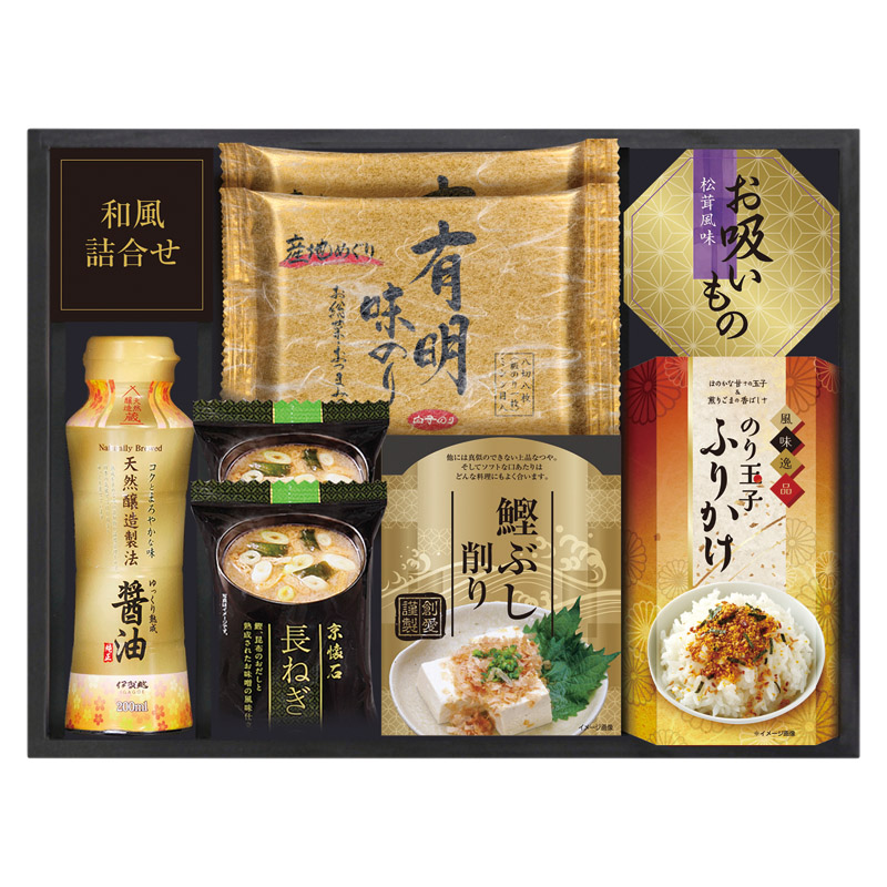 【送料無料】白子のり＆マルコメ和風詰合せ B2098-100