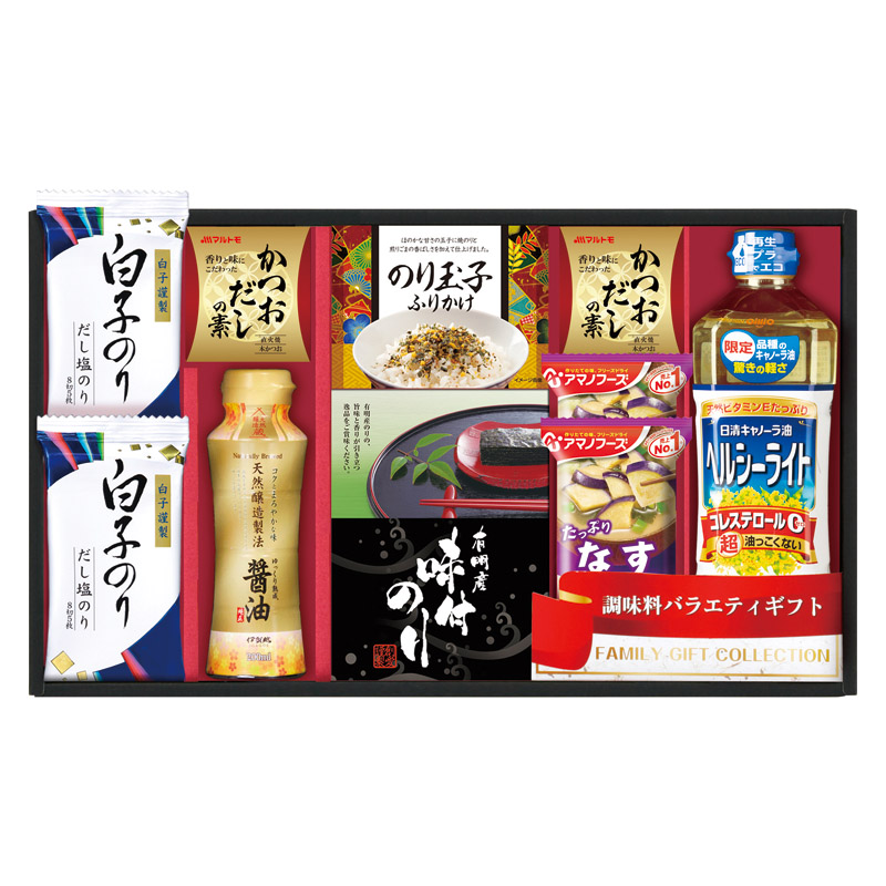 【送料無料】日清オイリオ＆白子のり食卓詰合せ B2105-125