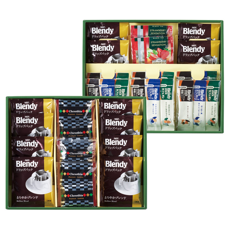 【送料無料】ブレイクタイム クッキー＆コーヒー＆紅茶 B2121-057