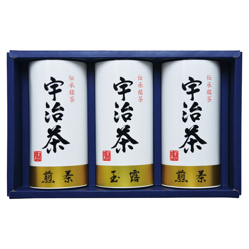 【送料無料】宇治茶詰合せ（伝承銘茶） B2122-054