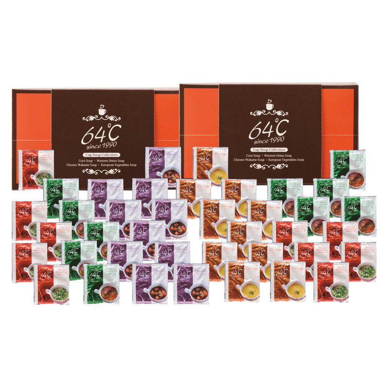 【送料無料】64℃ スープギフト B2123-090