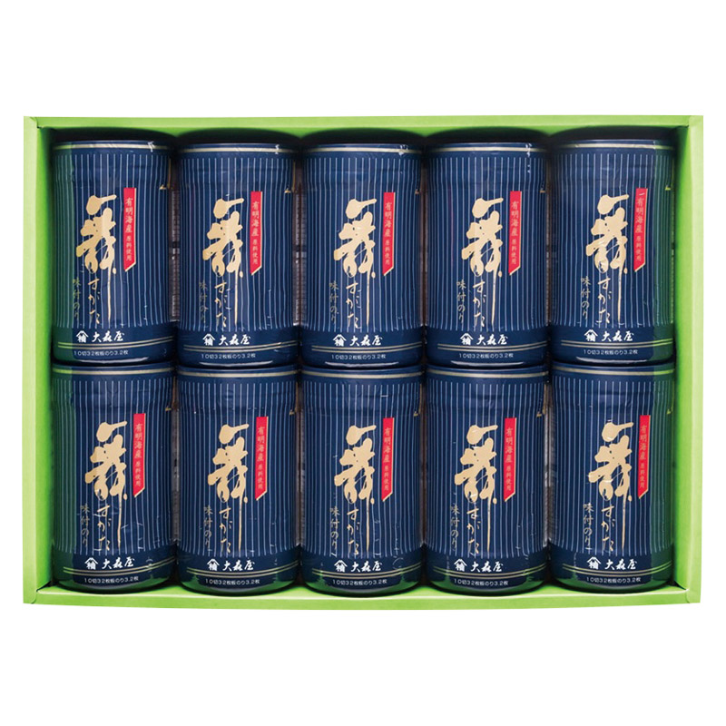 【送料無料】大森屋舞すがた味のり卓上詰合せ B2125-017