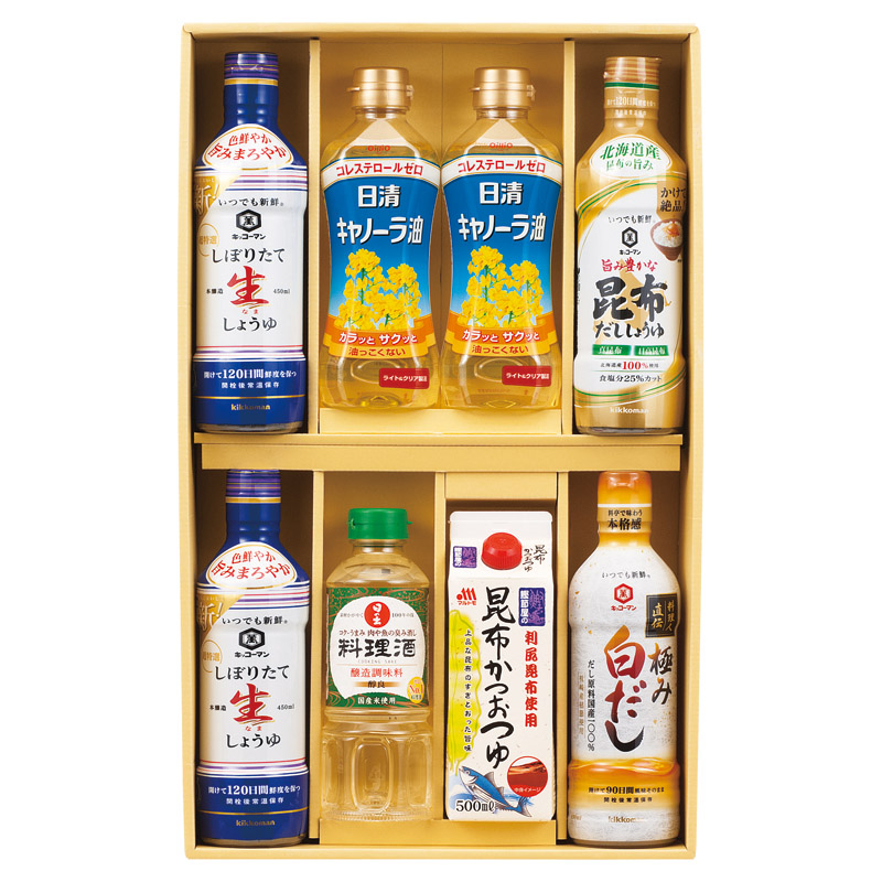 【送料無料】極み白だし＆調味料バラエティセット B2126-060