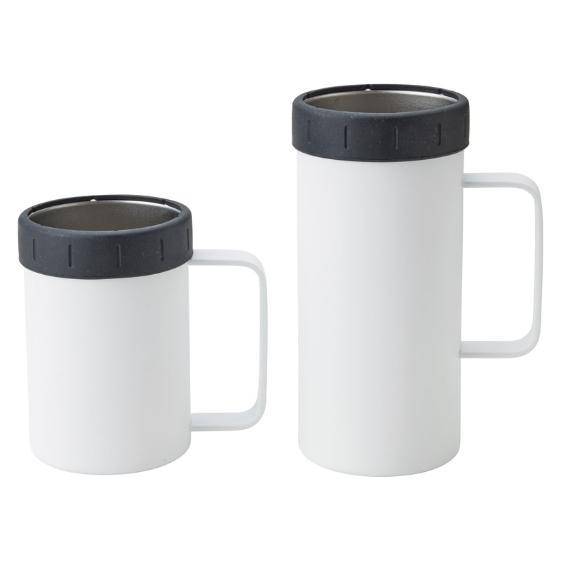 【送料無料】DAY CAN保冷500＆350ml缶ホルダーセットホワイト B2138-098