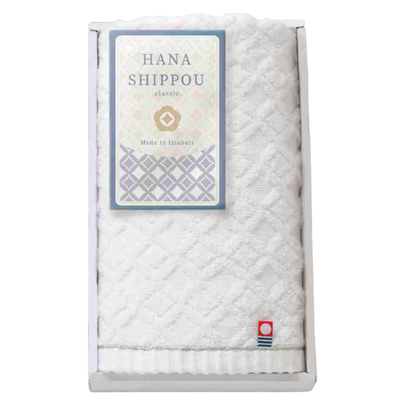 【一括お届け】HANA SHIPPOUclassic今治製フェイスタオル H1018-5