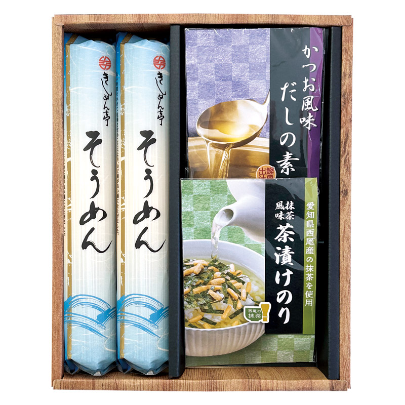 【一括お届け】ご飯の友とそうめんギフト H1031-0