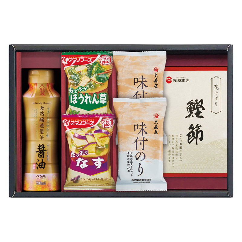 【一括お届け】アマノフーズ＆大森屋味付のりギフト L1062-028