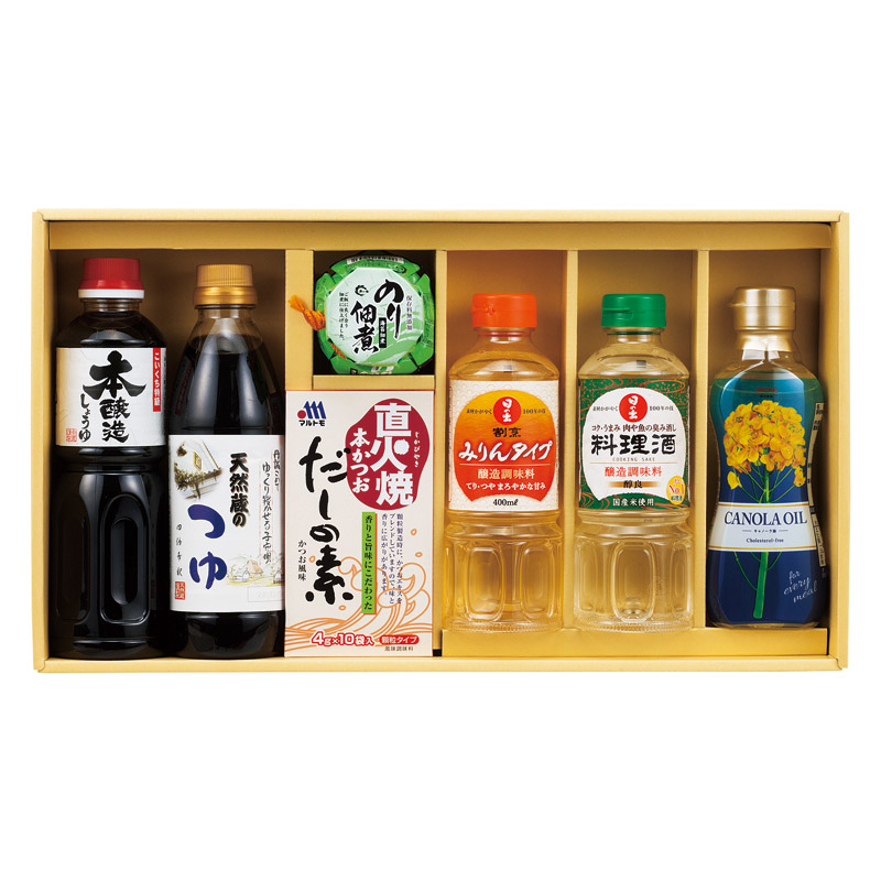 【送料無料】NEW佃煮＆調味料バラエティセット L1068-045