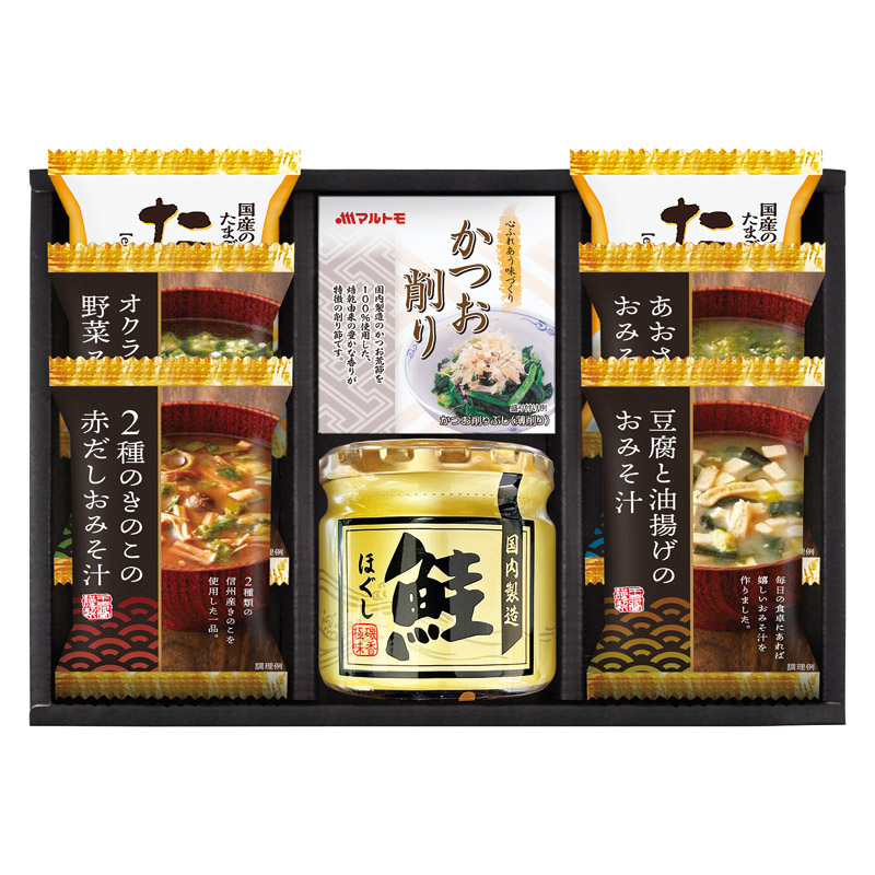 【一括お届け】海味彩 フリーズドライ＆鮭ほぐし バラエティセット L1078-079