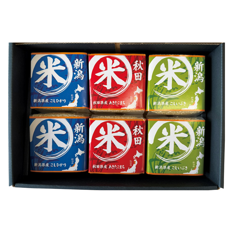 【送料無料】初代田蔵味わいブランド米食べくらべギフトセット L1083-020