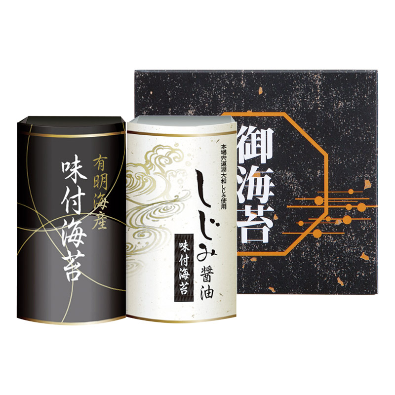【一括お届け】有明海産＆しじみ醤油味付のり L1089-019