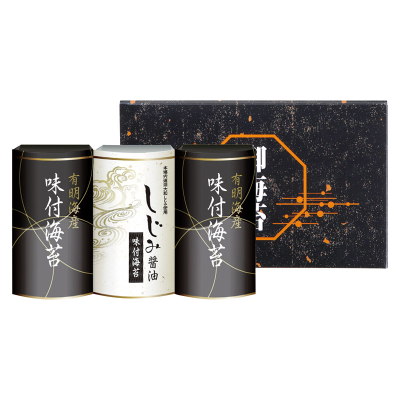 【一括お届け】有明海産＆しじみ醤油味付のり L1089-026
