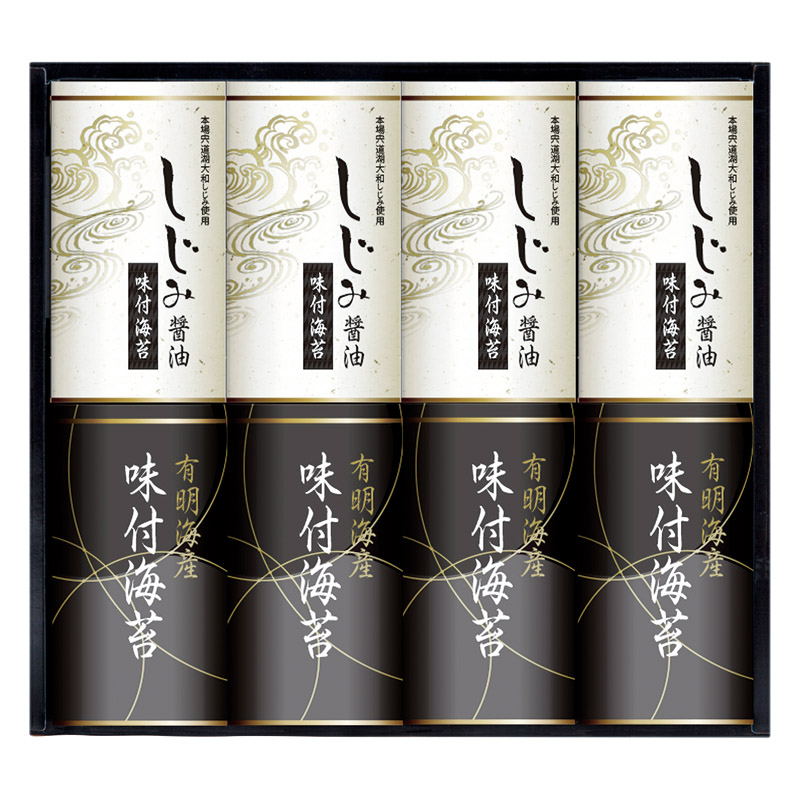 【送料無料】有明海産＆しじみ醤油味付のり L1089-068
