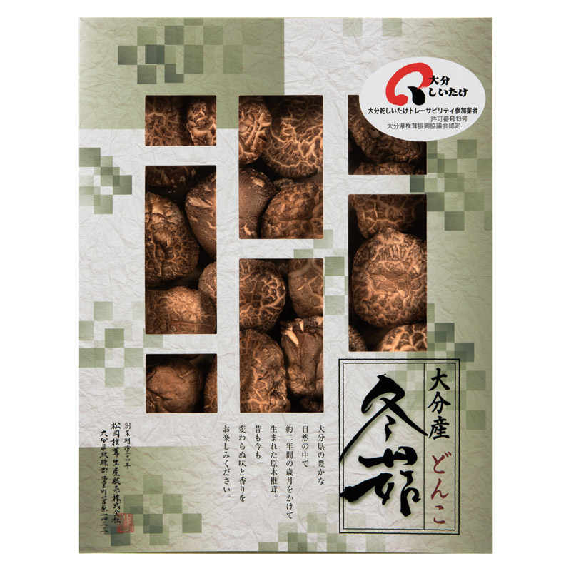 【送料無料】大分産椎茸どんこ L1094-096