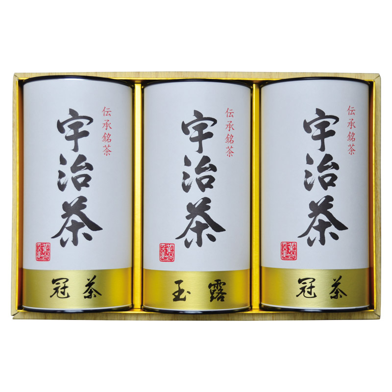 【送料無料】宇治茶詰合せ（伝承銘茶） L1100-090