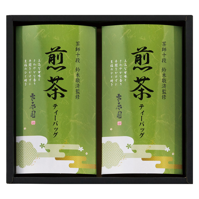 【一括お届け】茶師十段鈴木敬済監修 ティーバッグ詰合せ L1102-017
